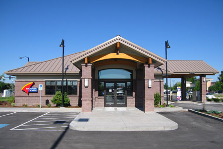 LTA Architects designed the Banner Bank in Meridian ID