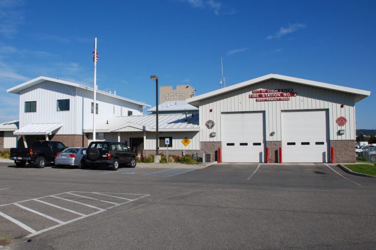 LTA Architects designed Coeur d'Alene Fire Station No 2 and Fire Training Tower